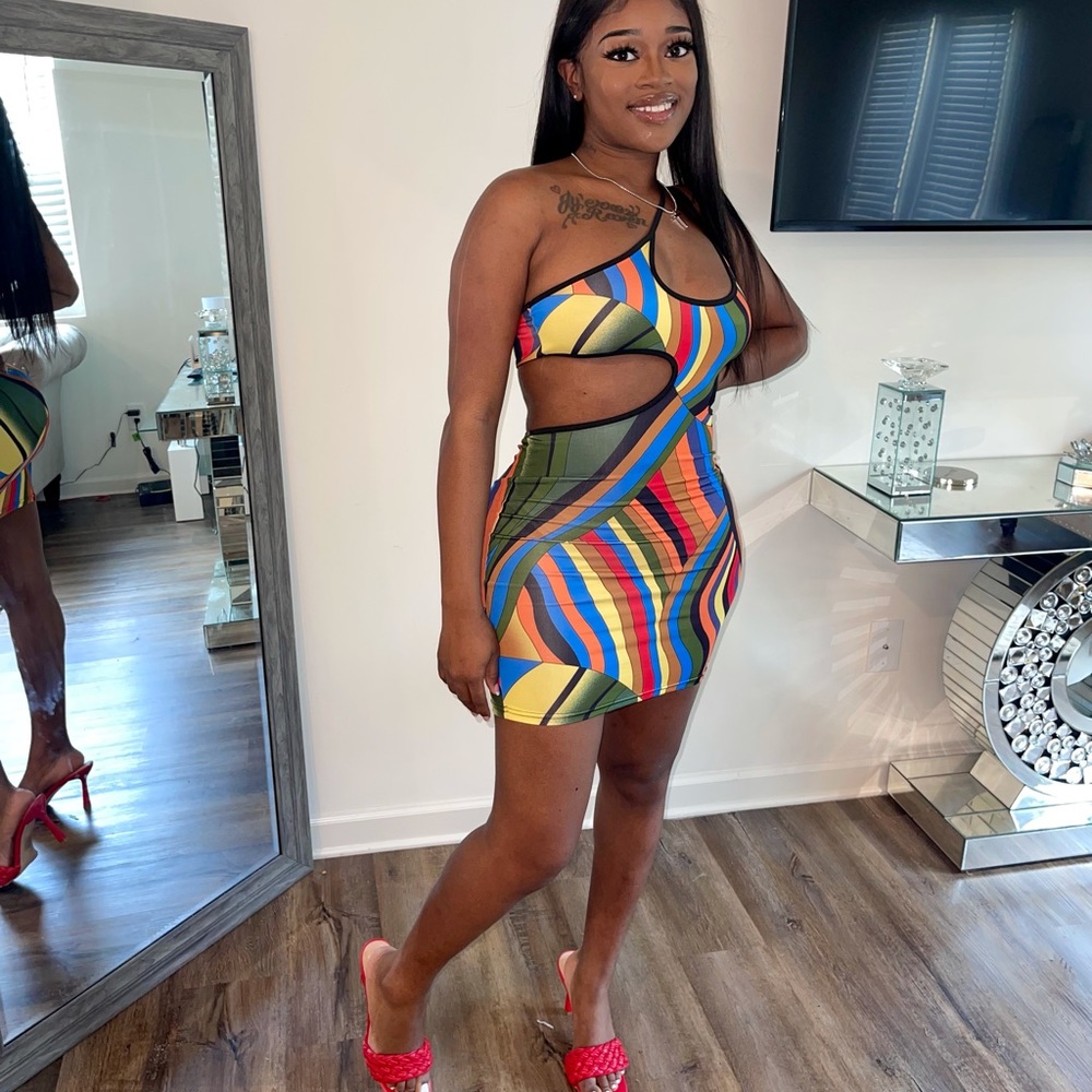 Multicolor dress